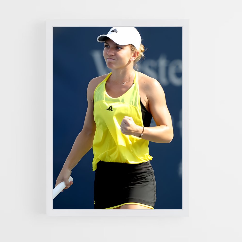 Poster Simona halep championne – affiche Tennis (vue 3)